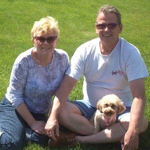 Abby, Dad Dan and Mom Patricia