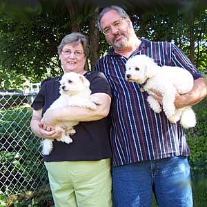 Brewster and Mom and Dad Linda & Bill