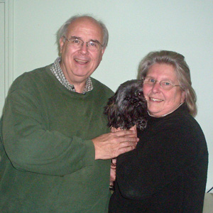 Champagne, Mom Deb and Dad Stan