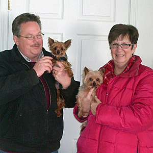 Crispin, Nellie, Mom Pam & Dad Dan