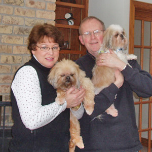 Gidget, Prissy, Mom Carleen & Dad Terry