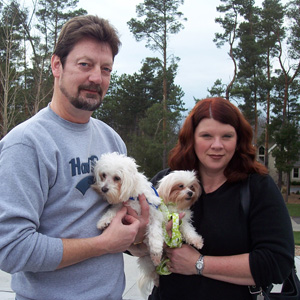 Jasmine, Odie, Mom Lori & Dad Ray