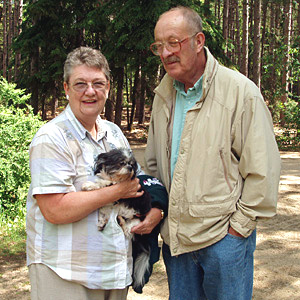 Mandy, Dad James & Mom Joan