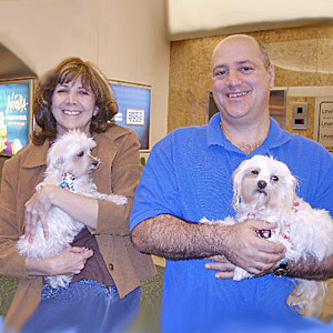 Pearl, Tucker, Mom Judy & Dad Gary