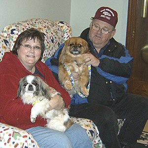 Peeka, Mom Judy & Dad Jim