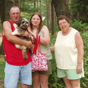 Tia, Mom Cathy, Dad Barry & Whitney