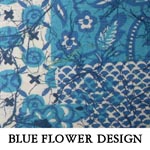 Blue Flower Design