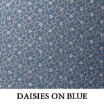 Daisies on Blue