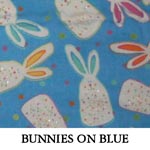 Bunnies on Blue