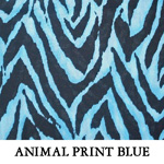 Animal Print Blue