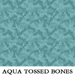 Aqua Tossed Bones