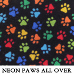 Neon Paws All Over