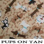 Pups on Tan