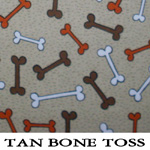 Tan Bone Toss