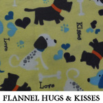 Flannel Hugs and Kisses