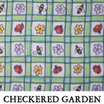 Checkered Garden..ONE Extra Small..ONE Small