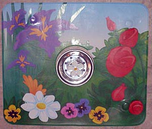 Garden Mat & Daisy Strainer
