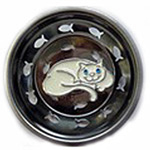 White Cat Sink Strainer