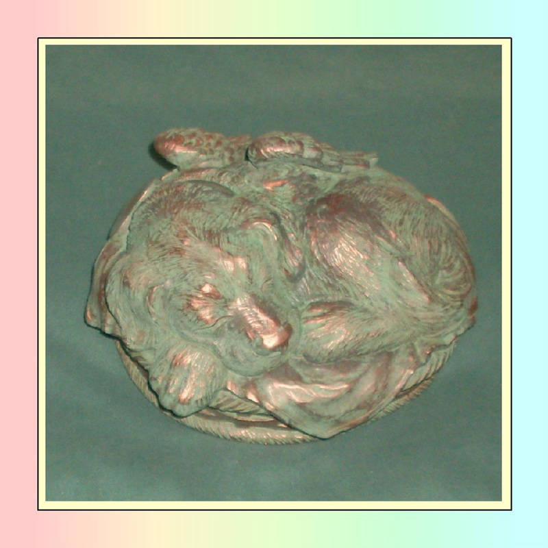 Verdigris Urn